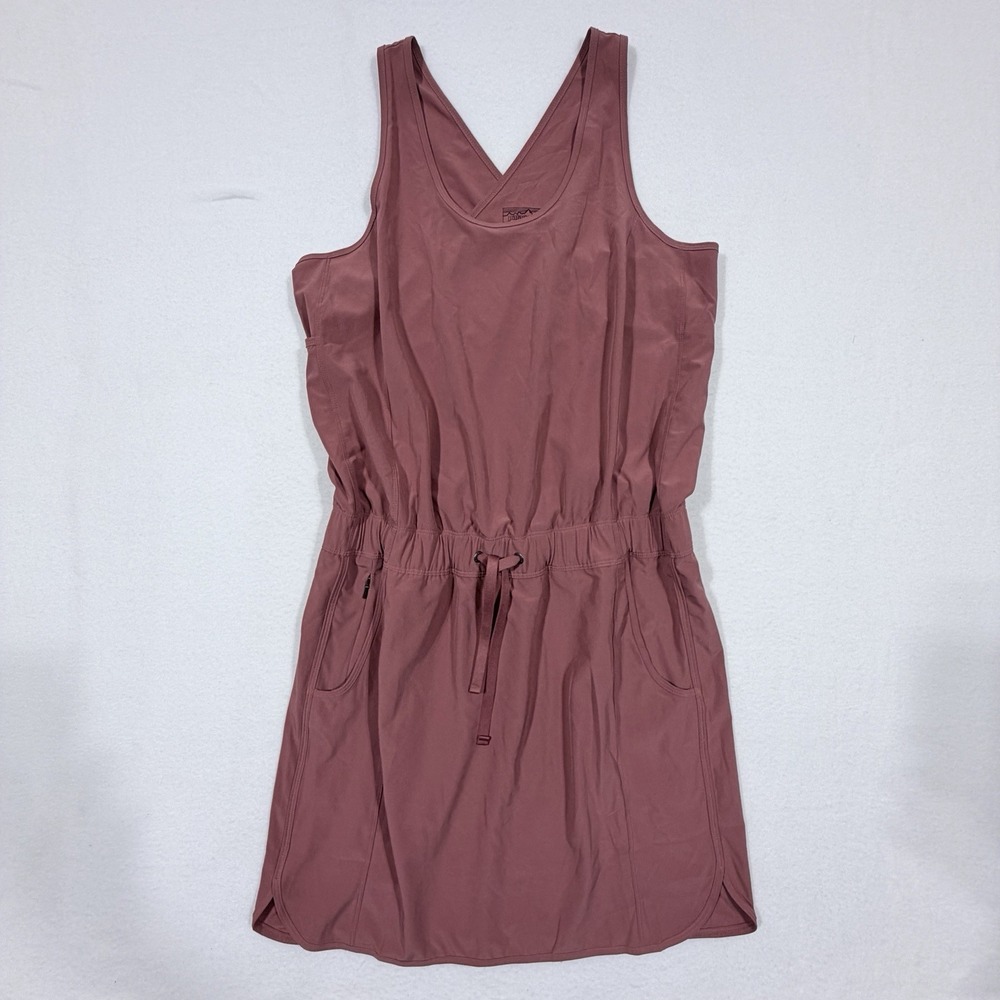 Patagonia Fleetwith Dress Women's Medium Rose Pink Pockets